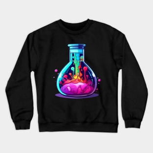 Chemistry Lesson Lab Vial Crewneck Sweatshirt